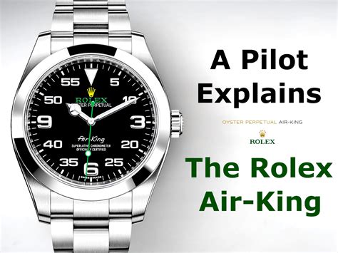 rolex air king 550 bernard|Rolex Air-King pilot watch.